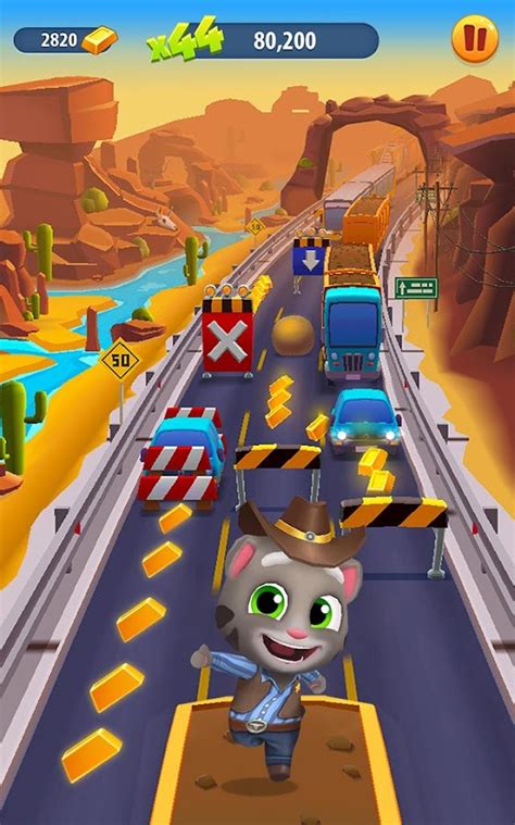 Talking Tom Run .